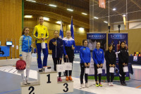 Espoo U17 girls medalists
